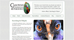 Desktop Screenshot of cassowaryconservation.com